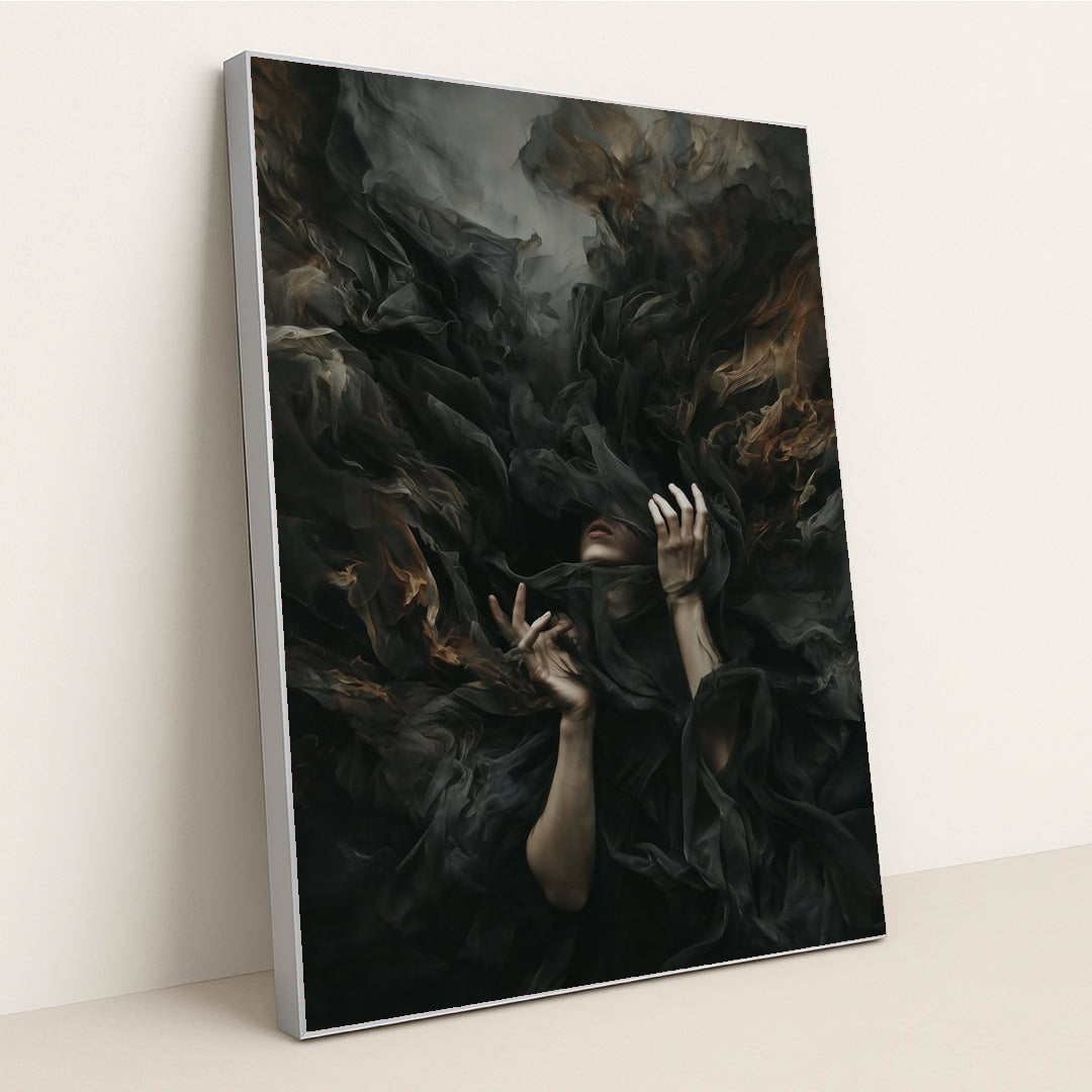 The Tulle Abyss by Seven Akins - Silver Frame Stretchiez