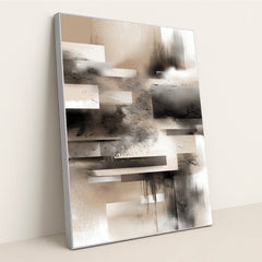 The Urban Grid by Damian Chan - Silver Frame Stretchiez