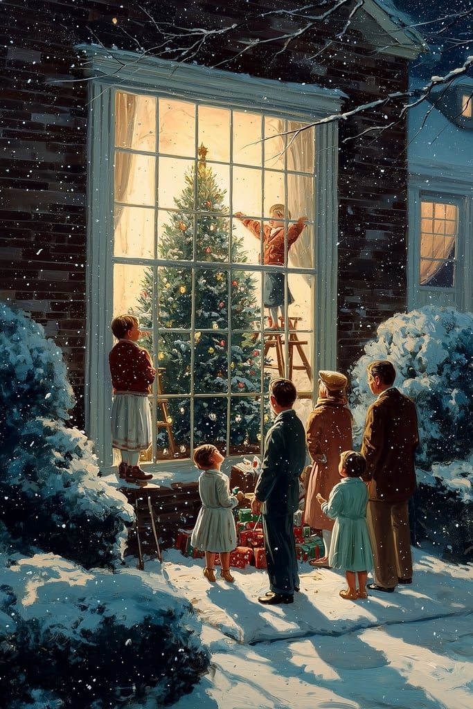 The Window's Golden Glow by James Green