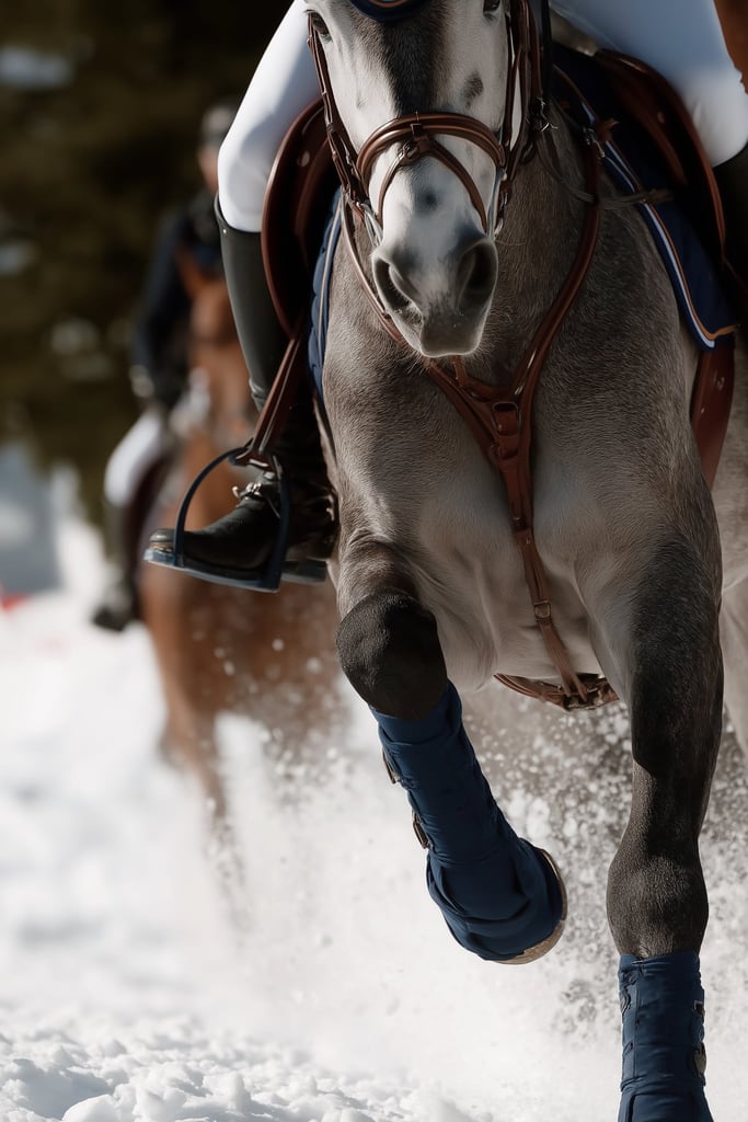 The Winter Gallop by Jessica A