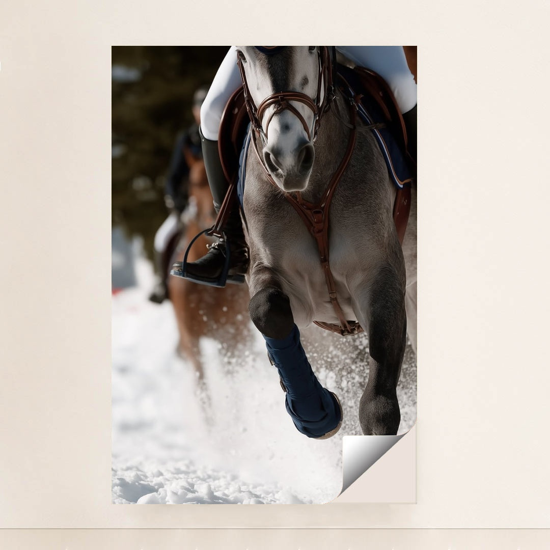 The Winter Gallop by Jessica A - Peeliez