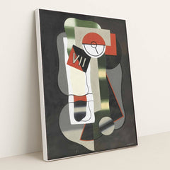 Time (1929) by Georges Valmie - White Frame Stretchiez