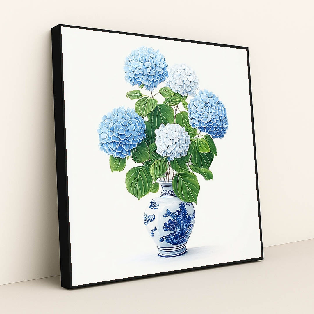 Timeless Blooms by Lila Thorne - Black Frame Stretchiez