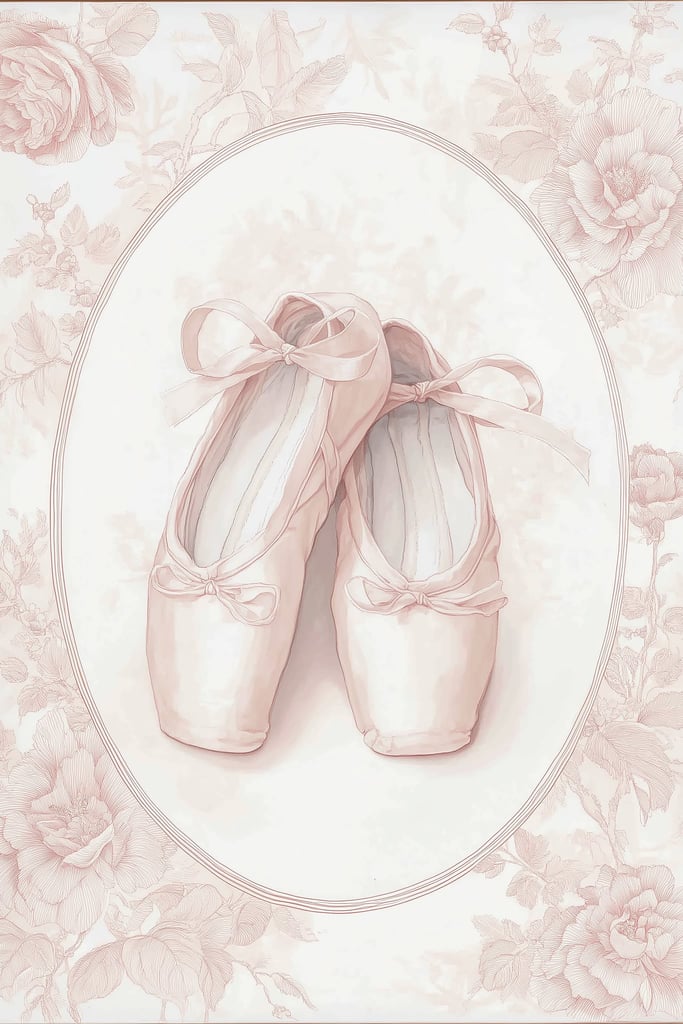 Tiny Dancer's Shoes by Melissa King