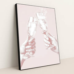 Toast to Simplicity by Lila Thorne - Black Frame Stretchiez