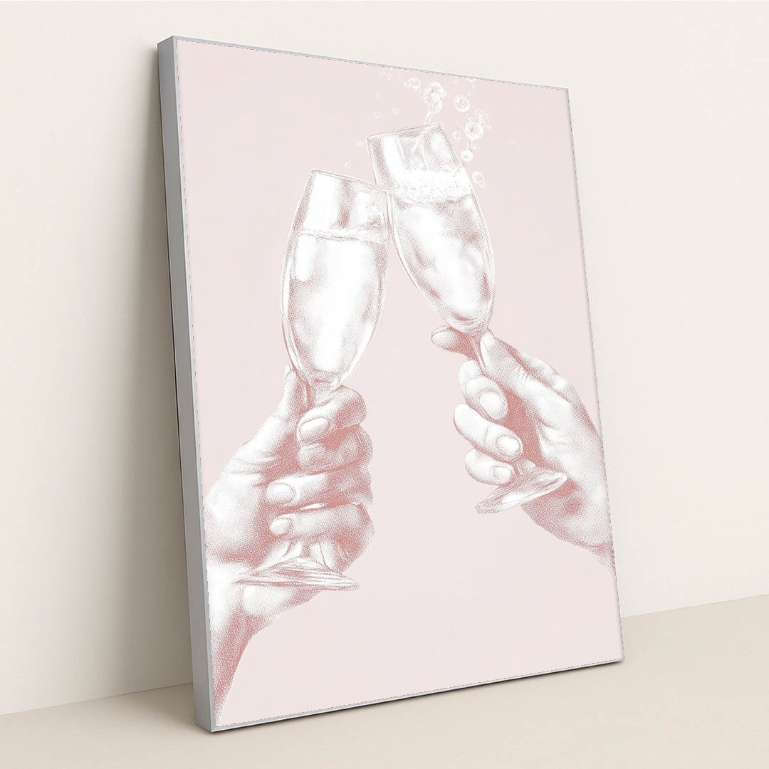 Toast to Simplicity by Lila Thorne - Silver Frame Stretchiez