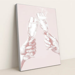 Toast to Simplicity by Lila Thorne - Silver Frame Stretchiez