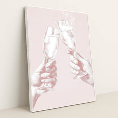Toast to Simplicity by Lila Thorne - White Frame Stretchiez