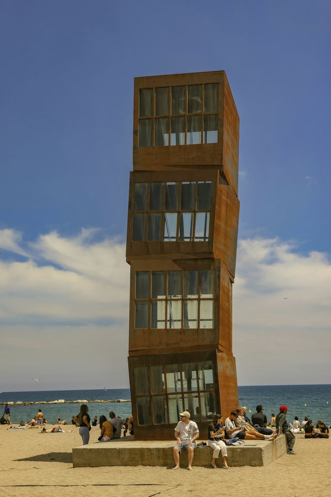 TBD Traveller - Iron Tower Sculpture At Barceloneta Beach