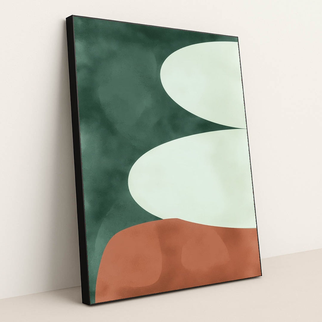 Traced Silence by Wall Gusto™ - Black Frame Stretchiez