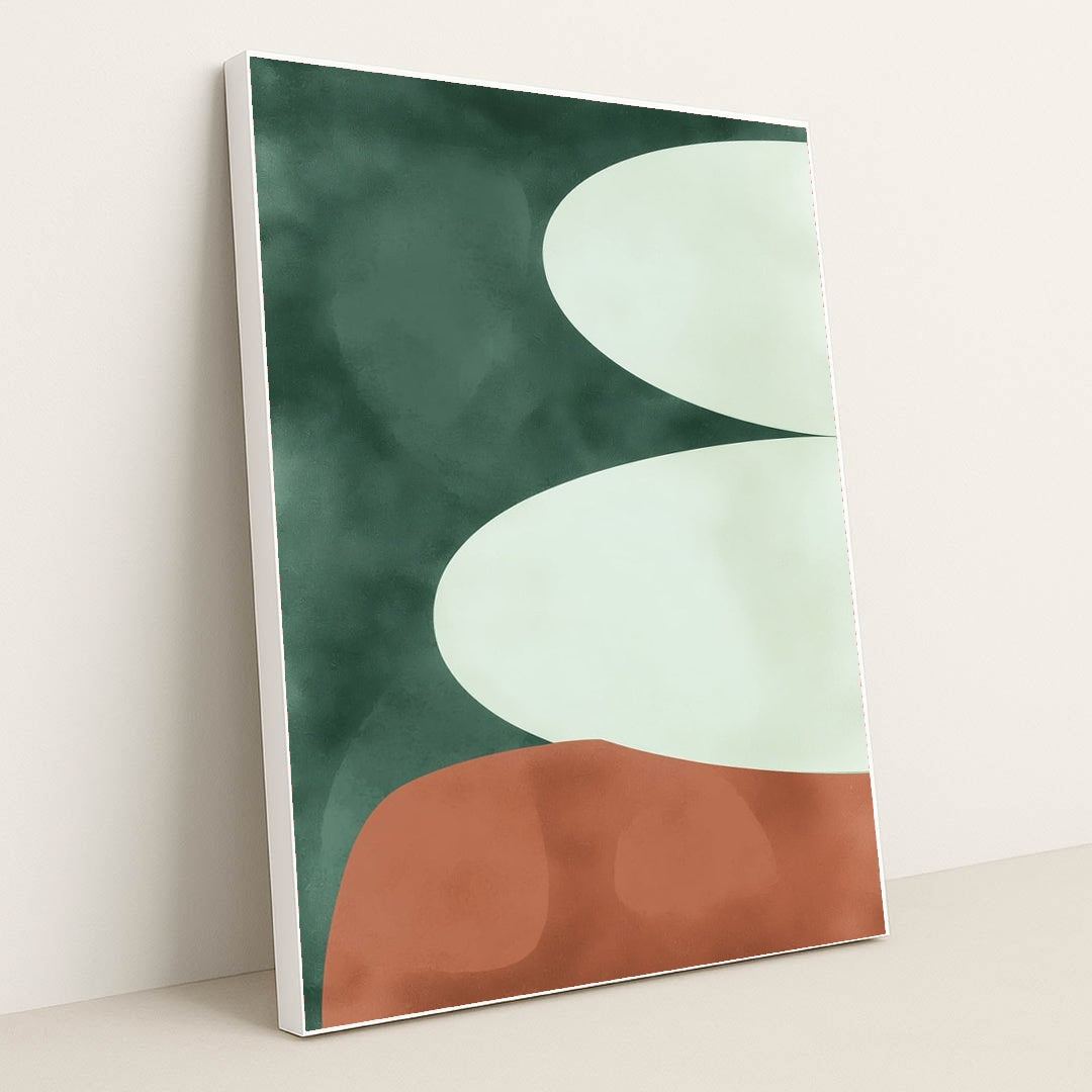 Traced Silence by Wall Gusto™ - White Frame Stretchiez