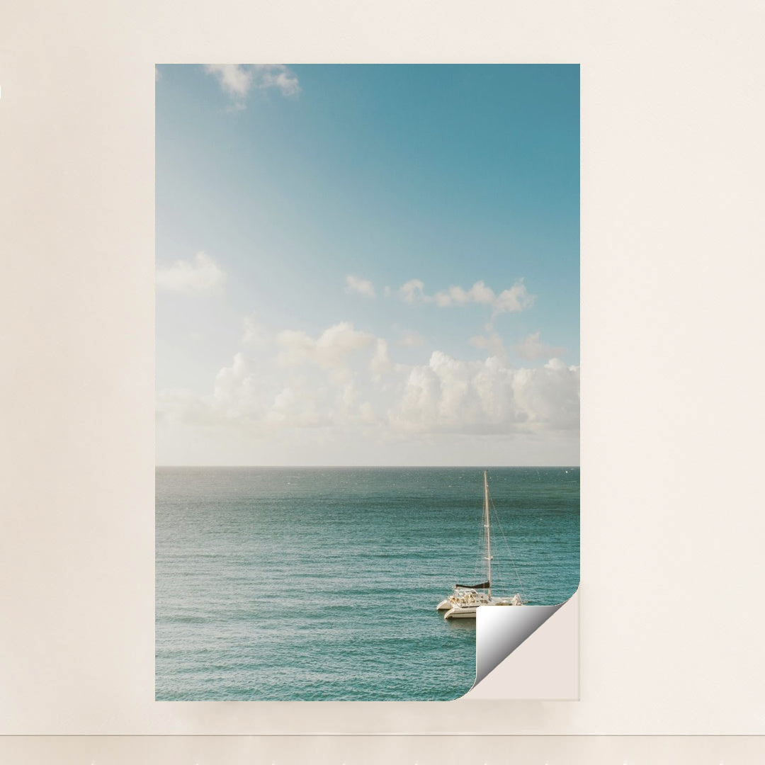 Tranquil Sailboat Serenity by Jess Loiterton - Peeliez