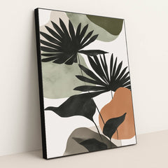 Tropical Silhouette by Bailey Adams - Black Frame Stretchiez