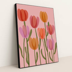 Tulip Harmony by Beatriz Camaleão - Black Frame Stretchiez