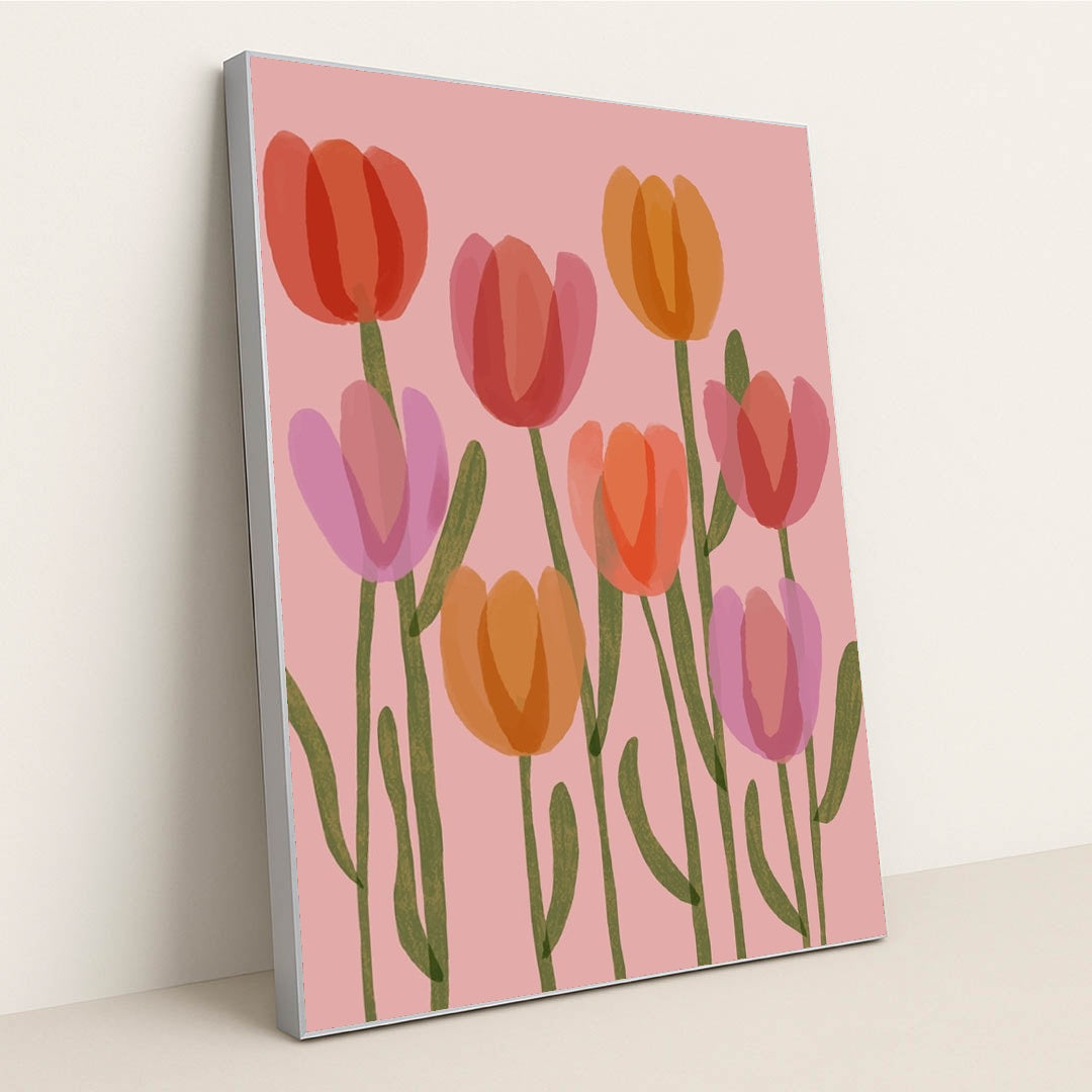 Tulip Harmony by Beatriz Camaleão - Silver Frame Stretchiez