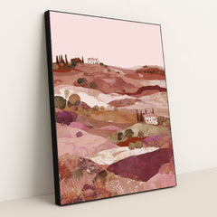 Tuscan Hues by Sarah Jones - Black Frame Stretchiez