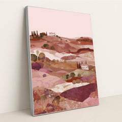 Tuscan Hues by Sarah Jones - Silver Frame Stretchiez