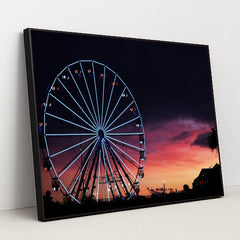 Twilight Ride by Kieran White - Black Frame Stretchiez