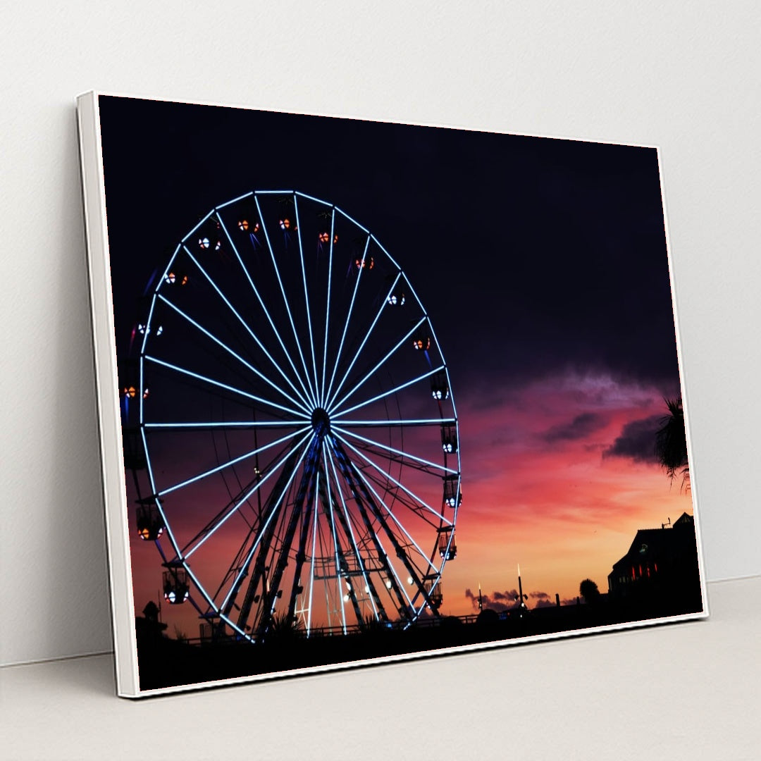 Twilight Ride by Kieran White - White Frame Stretchiez