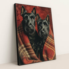 Under the Plaid by Jessica A - Black Frame Stretchiez