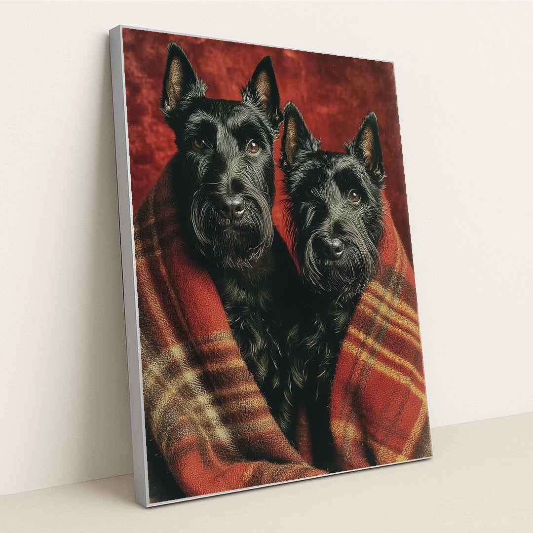 Under the Plaid by Jessica A - Silver Frame Stretchiez