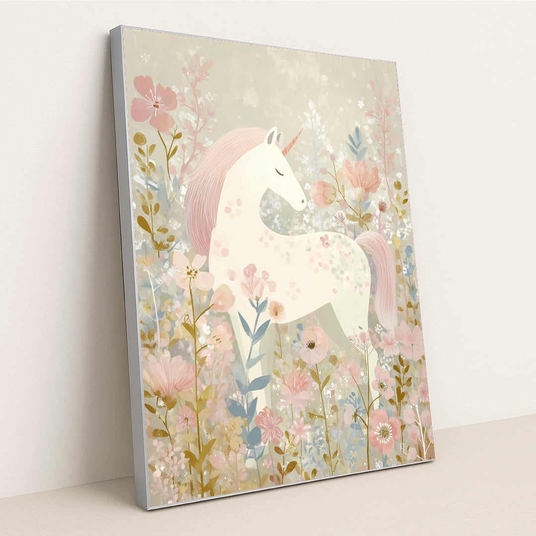 Unicorn's Secret Spring by Melissa King - Silver Frame Stretchiez
