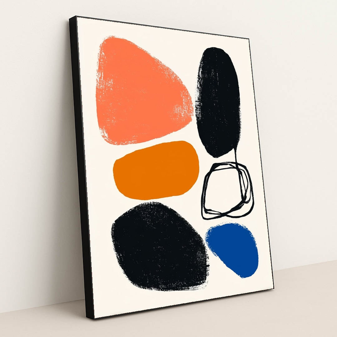 Cluster Forms by Wall Gusto™ - Black Frame Stretchiez