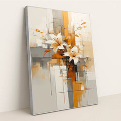 Urban Lilies by Damian Chan - Silver Frame Stretchiez