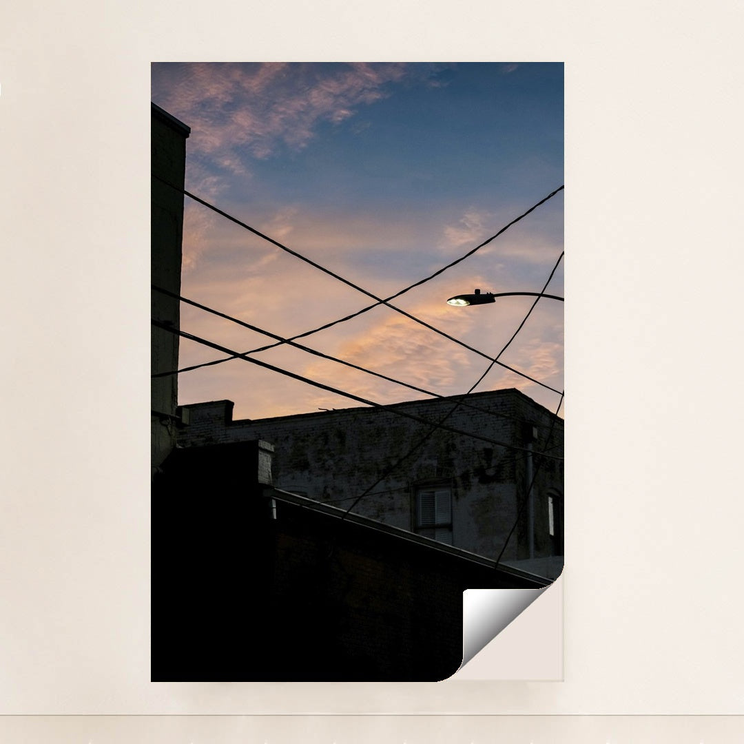 Urban Silhouettes at Dusk by Connor McManus - Peeliez