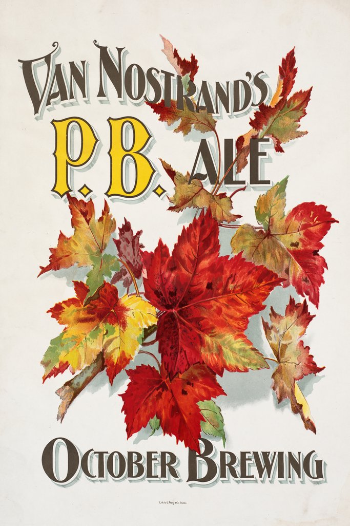 Van Nostrand’s P.B. ale. October Brewing (1880) by Anonymous