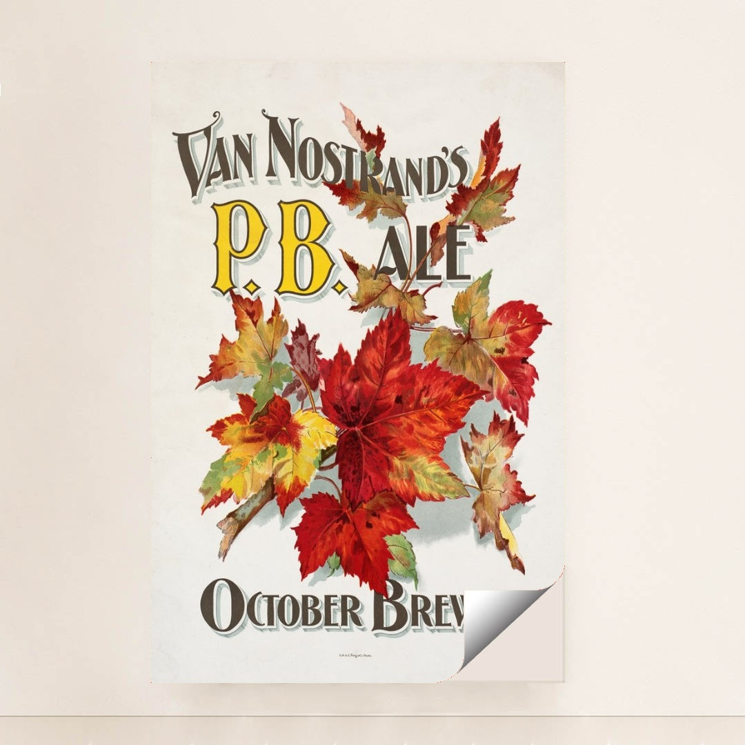 Van Nostrand’s P.B. ale. October Brewing (1880) by Anonymous - Peeliez