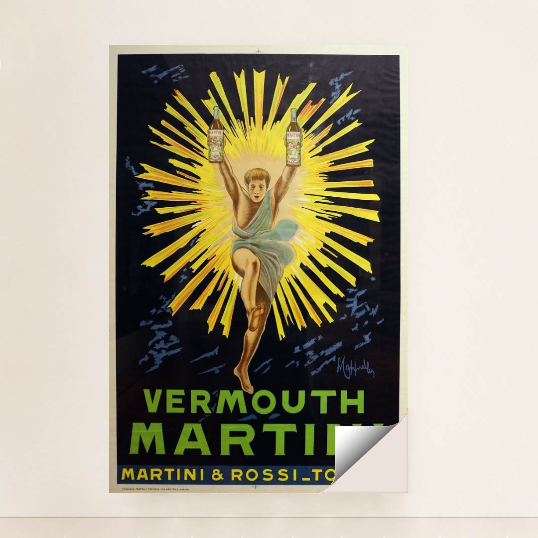 Vermouth Martini (1920) by Leonetto Cappiello - Peeliez