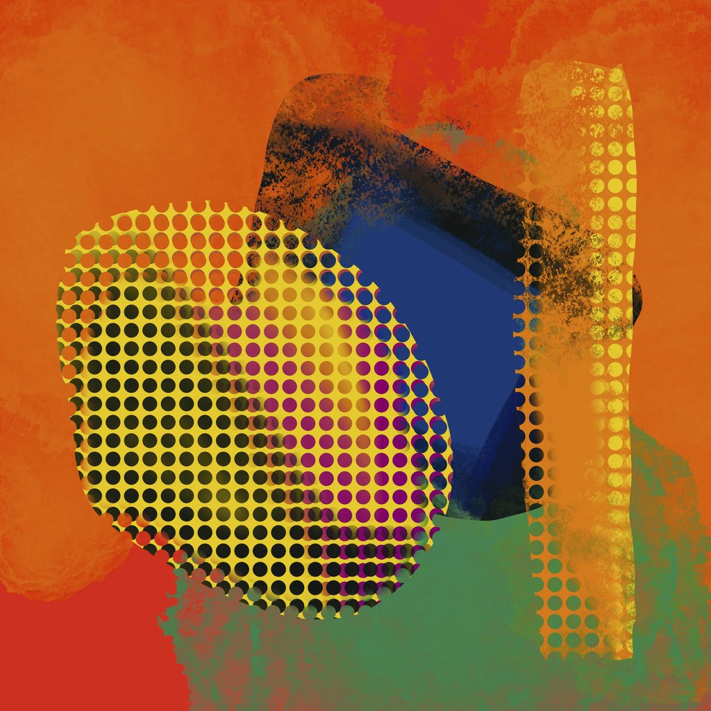 Vibrant Dynamic Artwork by Steve Johnson