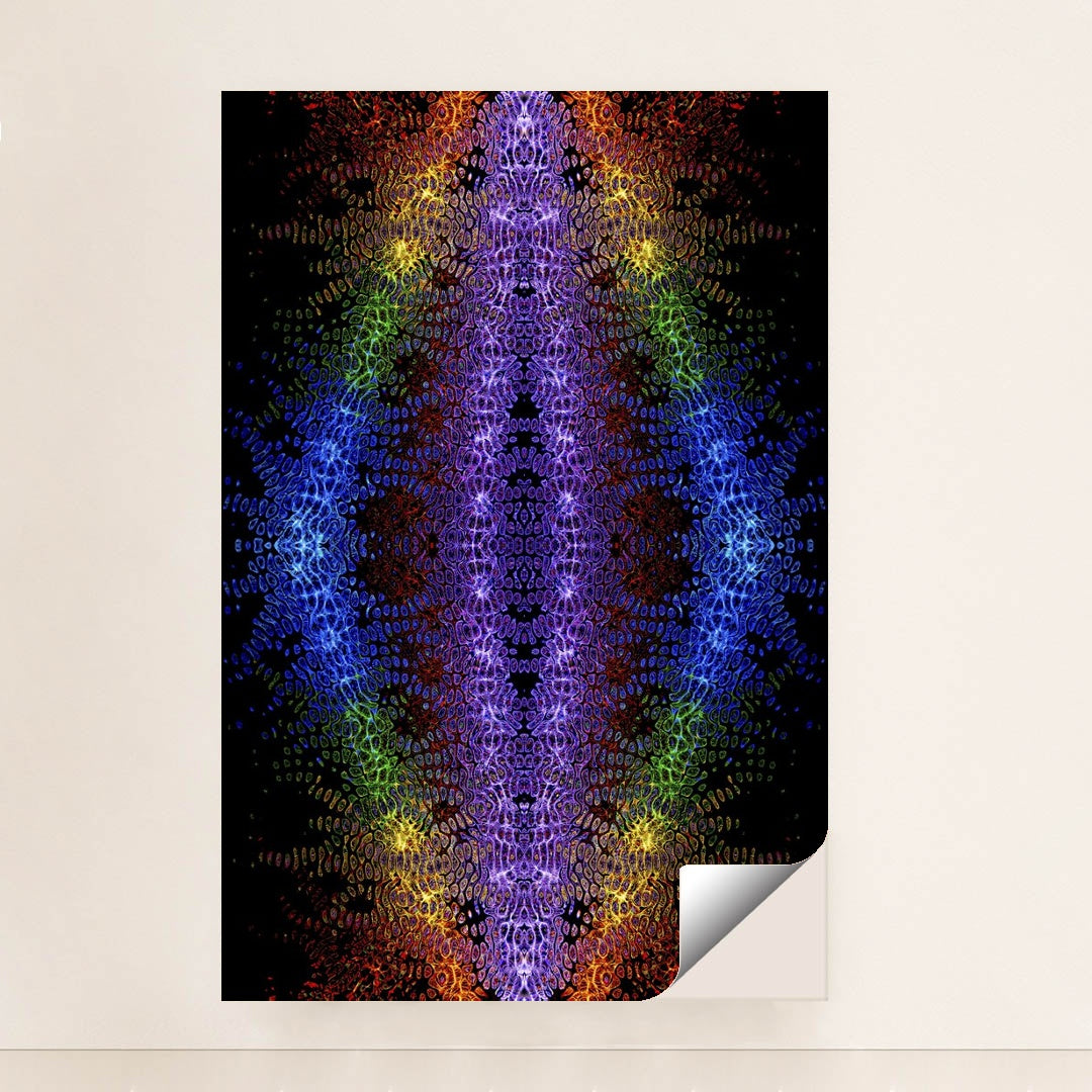 Vibrant Geometric with Glowing Patterns by Merlin Lightpainting - Peeliez