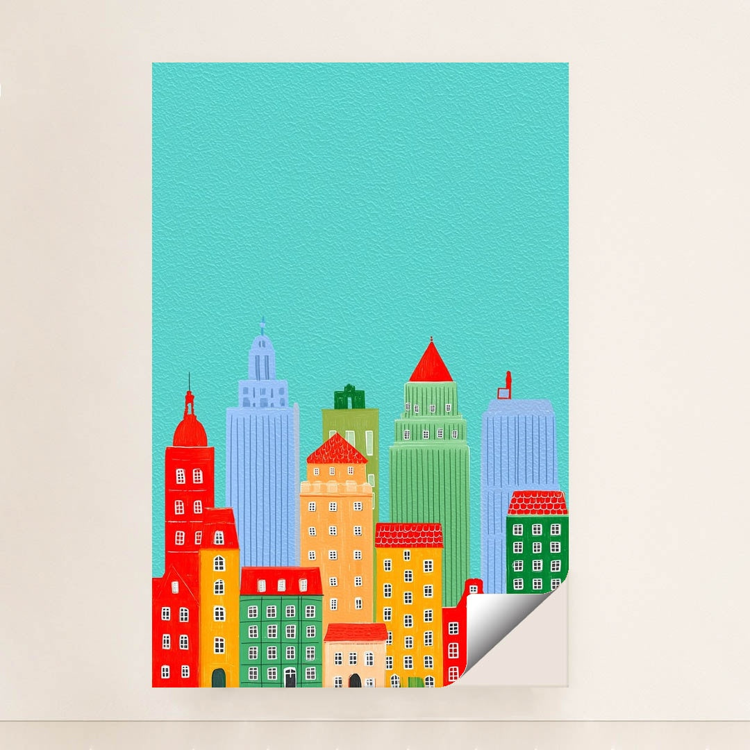 Morning City of Painted Towers by Melissa King - Peeliez
