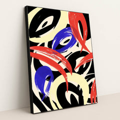 Pulse Arcs by Wall Gusto™ - Black Frame Stretchiez