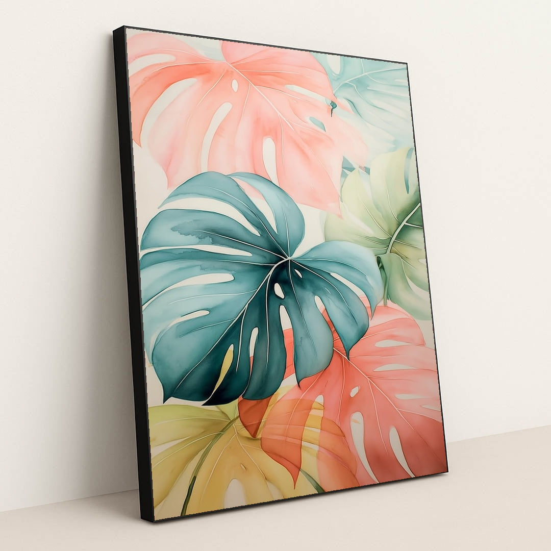 Vibrant Sanctuary by Sarah Jones - Black Frame Stretchiez