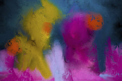 Vibrant Swirls of Color by Steve Johnson