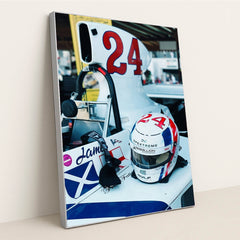 Formula Cockpit No. 24 by Igor Dernovoy - Silver Frame Stretchiez