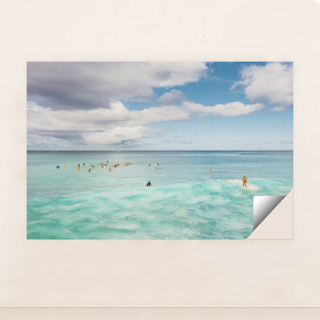 Hawaiian Surfers Embrace Adventure by Jess Loiterton - Peeliez