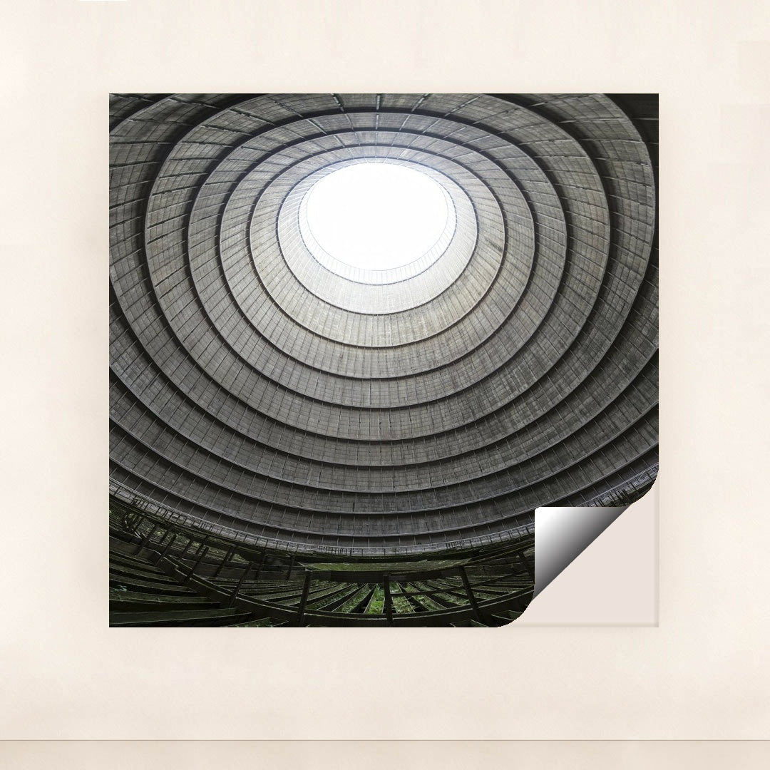 Modern Circular Industrial Dome by Wendelin Jacober - Peeliez