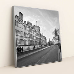 Victorian Architecture in Oxford by Al Rashed - Silver Frame Stretchiez
