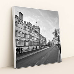 Victorian Architecture in Oxford by Al Rashed - White Frame Stretchiez