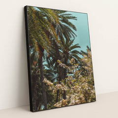 Tropical Paradise by Jess Loiterton - Black Frame Stretchiez
