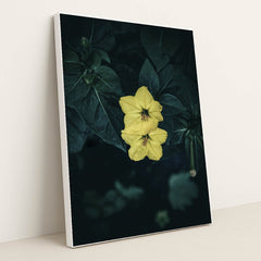 Vibrant Marvel of Peru Flowers by Wyxina Tresse - White Frame Stretchiez