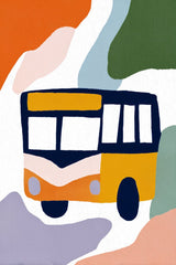 Wandering Bus, Wandering Colors by Melissa King