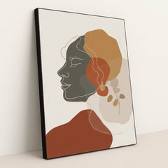 Warm Contour by Aria Sol - Black Frame Stretchiez