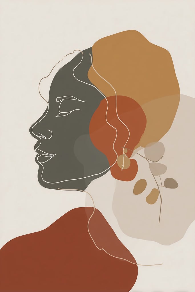 Warm Contour by Aria Sol