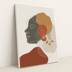 Warm Contour by Aria Sol - White Frame Stretchiez