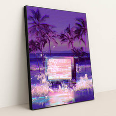 Waveform Memory by Remi Kaze - Black Frame Stretchiez